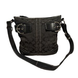 Coach Soho Signature Jacquard Canvas Shoulder Bag